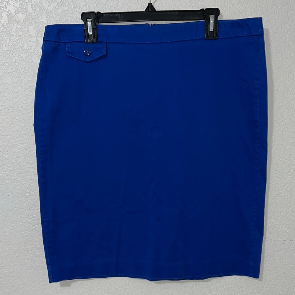🔴 JW Style Blue Pencil Skirt